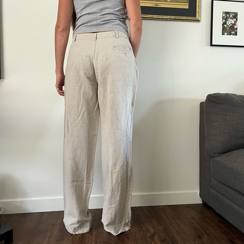 Linen & Cotton Trouser - Picture 2 of 6